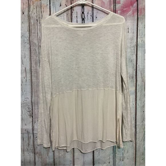 Lou & Grey Size Small Cream Boho Top 🌿💕 - Picture 9 of 14